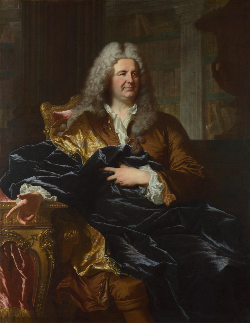 Portræt af Antoine Paris, 1724 af Hyacinthe Francois Rigaud