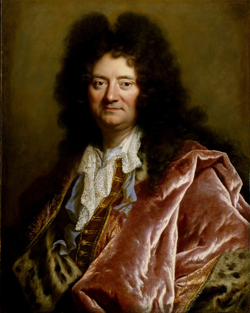 Portræt af en gentleman, ca. 1705 (olie på lærred) af Hyacinthe Francois Rigaud