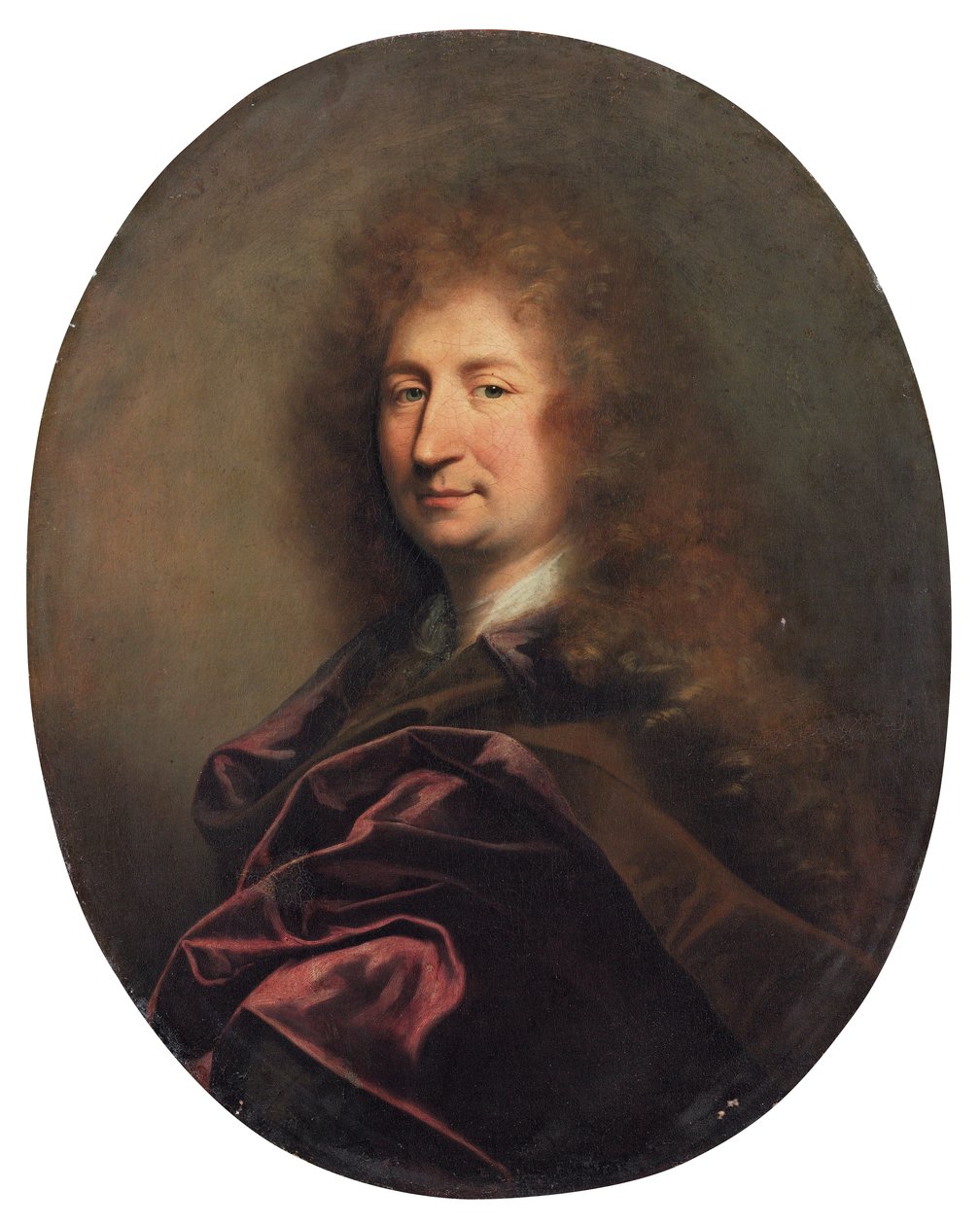 Portræt af en herre af Hyacinthe Francois Rigaud