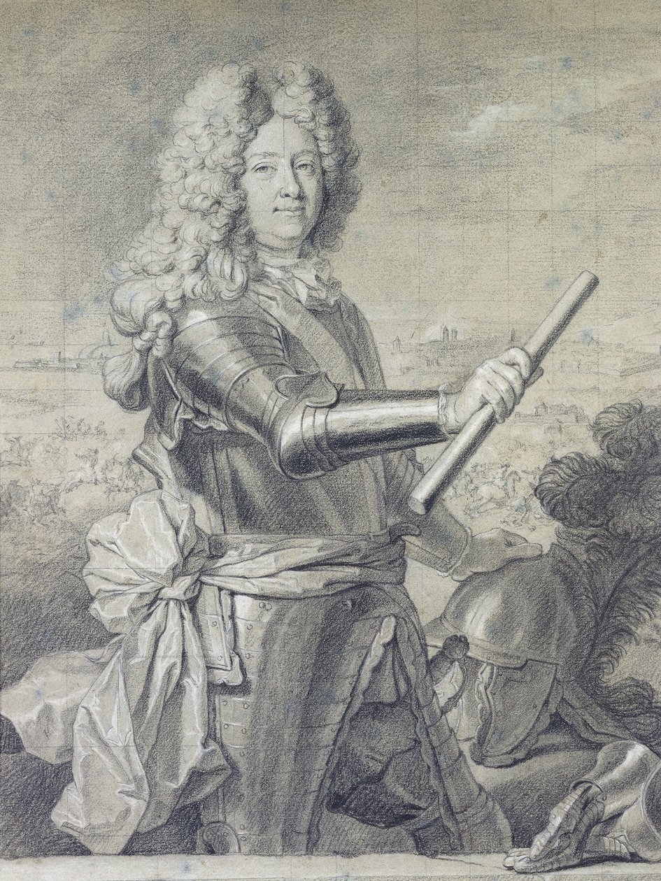 Formodet Portræt af Stanislas Leczinski af Hyacinthe Francois Rigaud