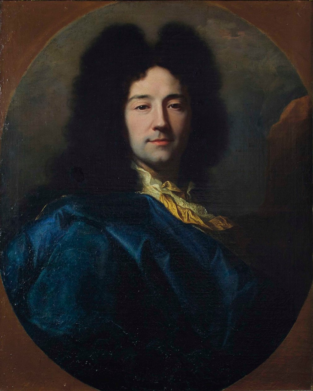 Selvportræt Selvportræt, sagt til den blå frakke, 1696. af Hyacinthe François Honoré Rigaud