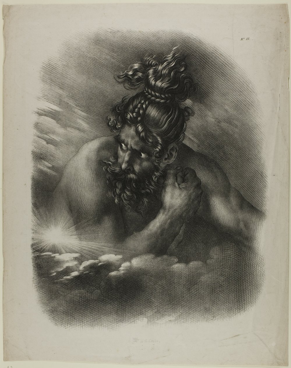 Swaran, efter The Apotheosis of French Heroes Who Died for Their Country during the War for Liberty. af Hyacinthe Louis Aubry Lecomte