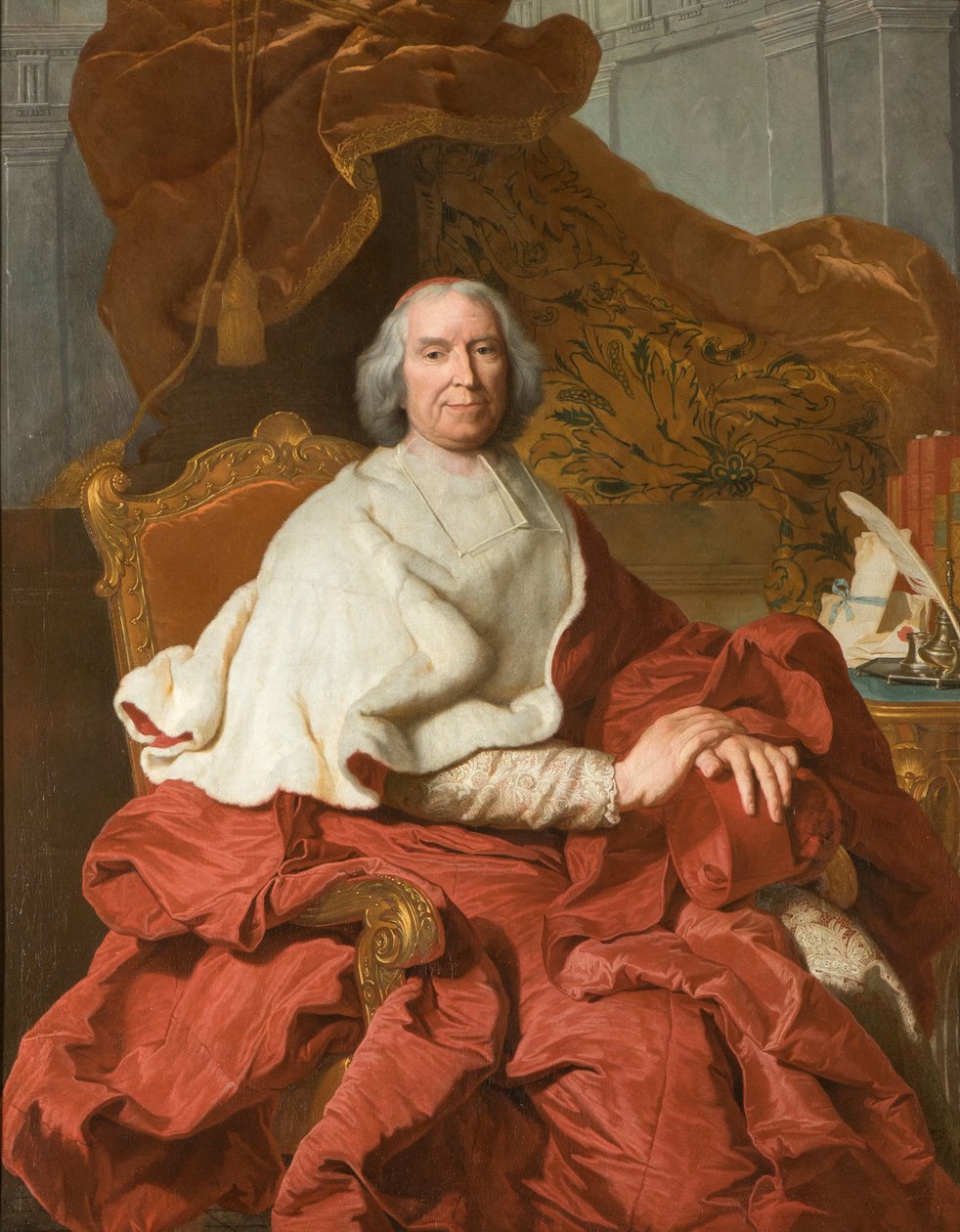 Kardinal de Fleury af Hyacinthe Rigaud