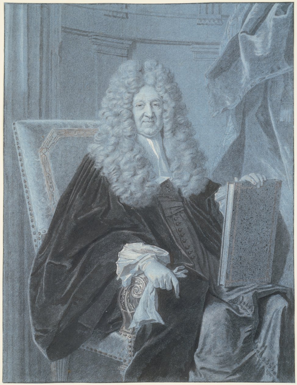 Portræt af Nicolas Le Camus af Hyacinthe Rigaud