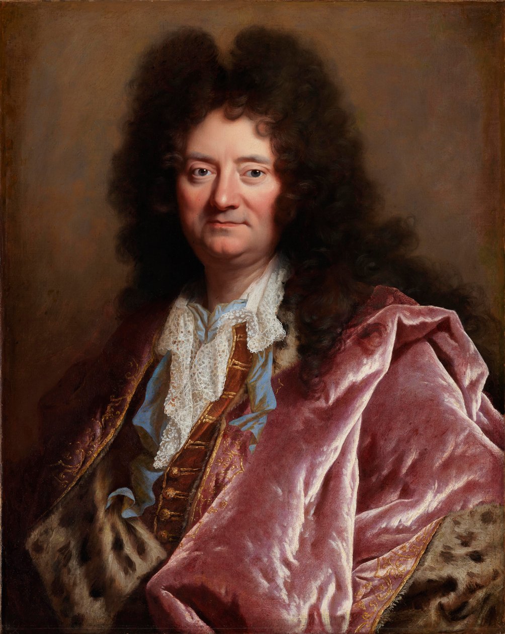 Portræt af en herre af Hyacinthe Rigaud