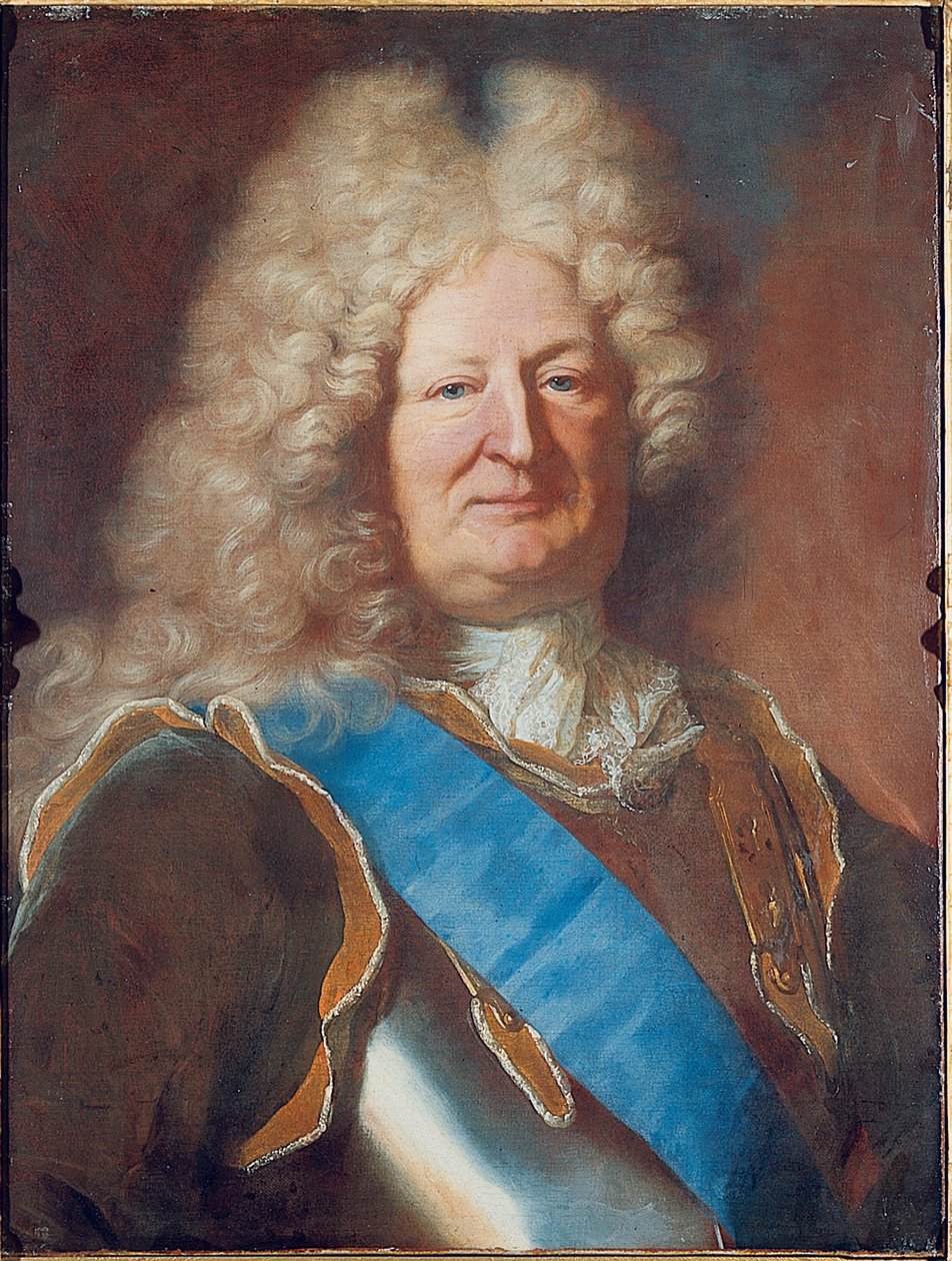 Portræt af Marquis de Sillery af Hyacinthe Francois Rigaud