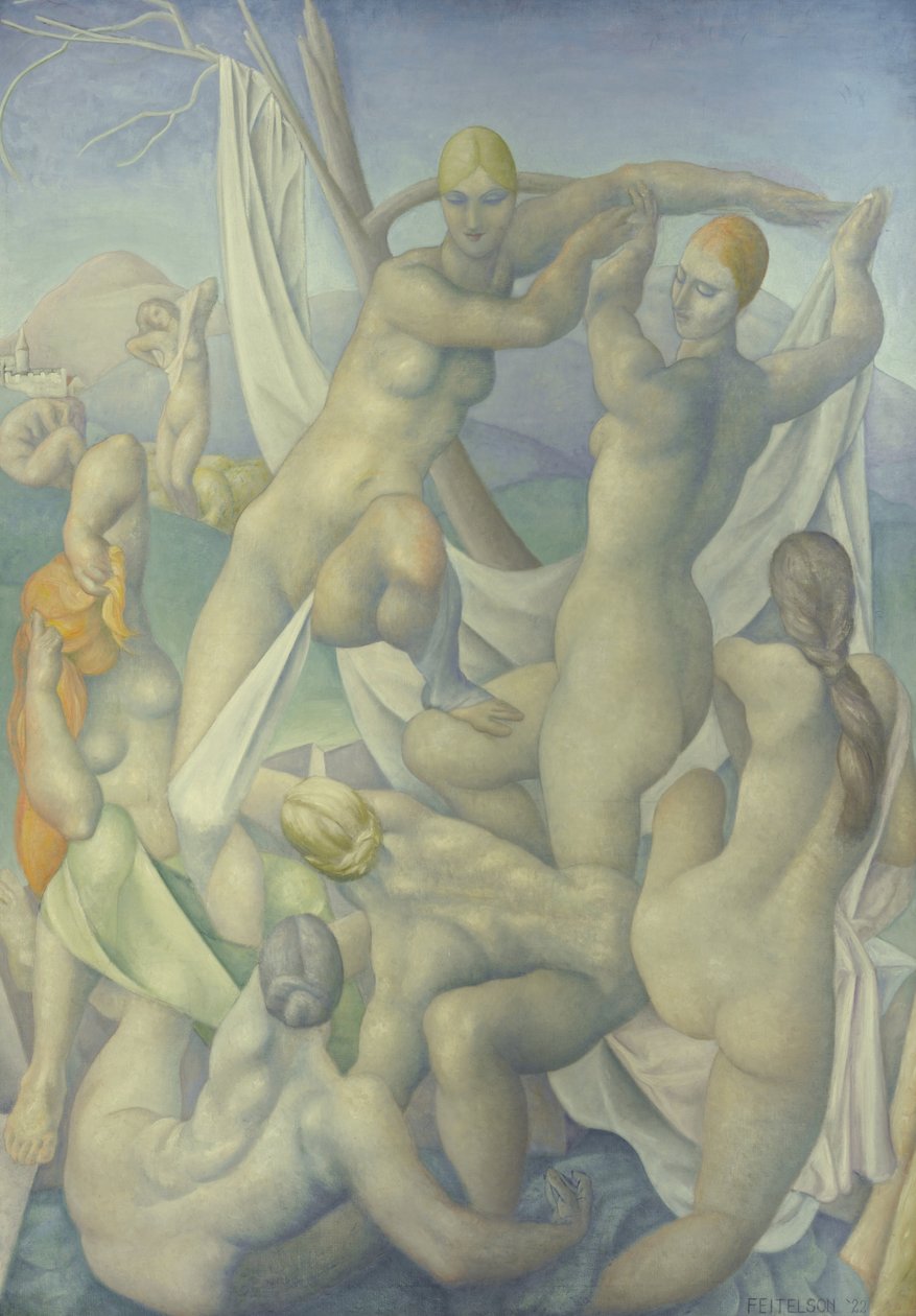 Diana ved badet af I. Lorser Feitelson