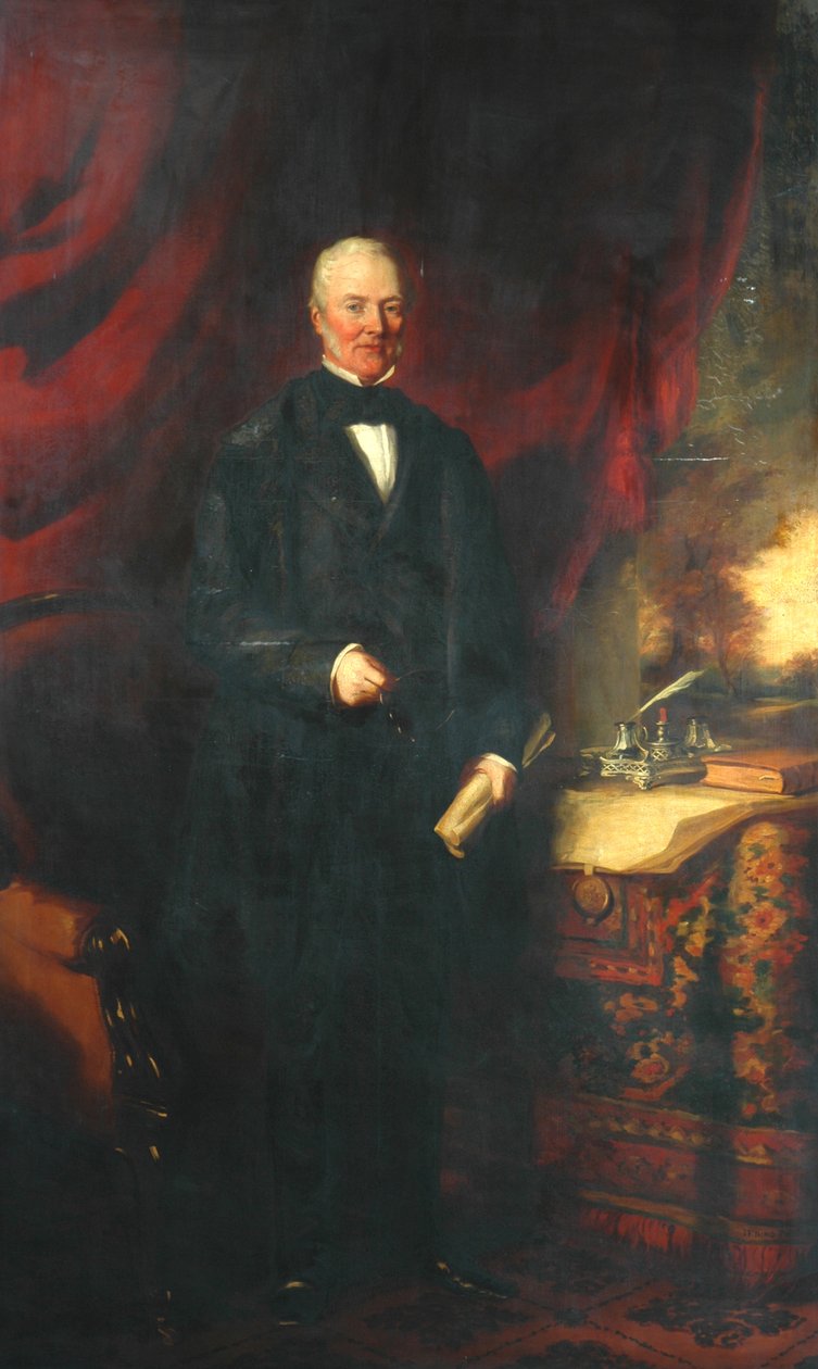 Robert Milligan, ca. 1854 af I. F. Bird