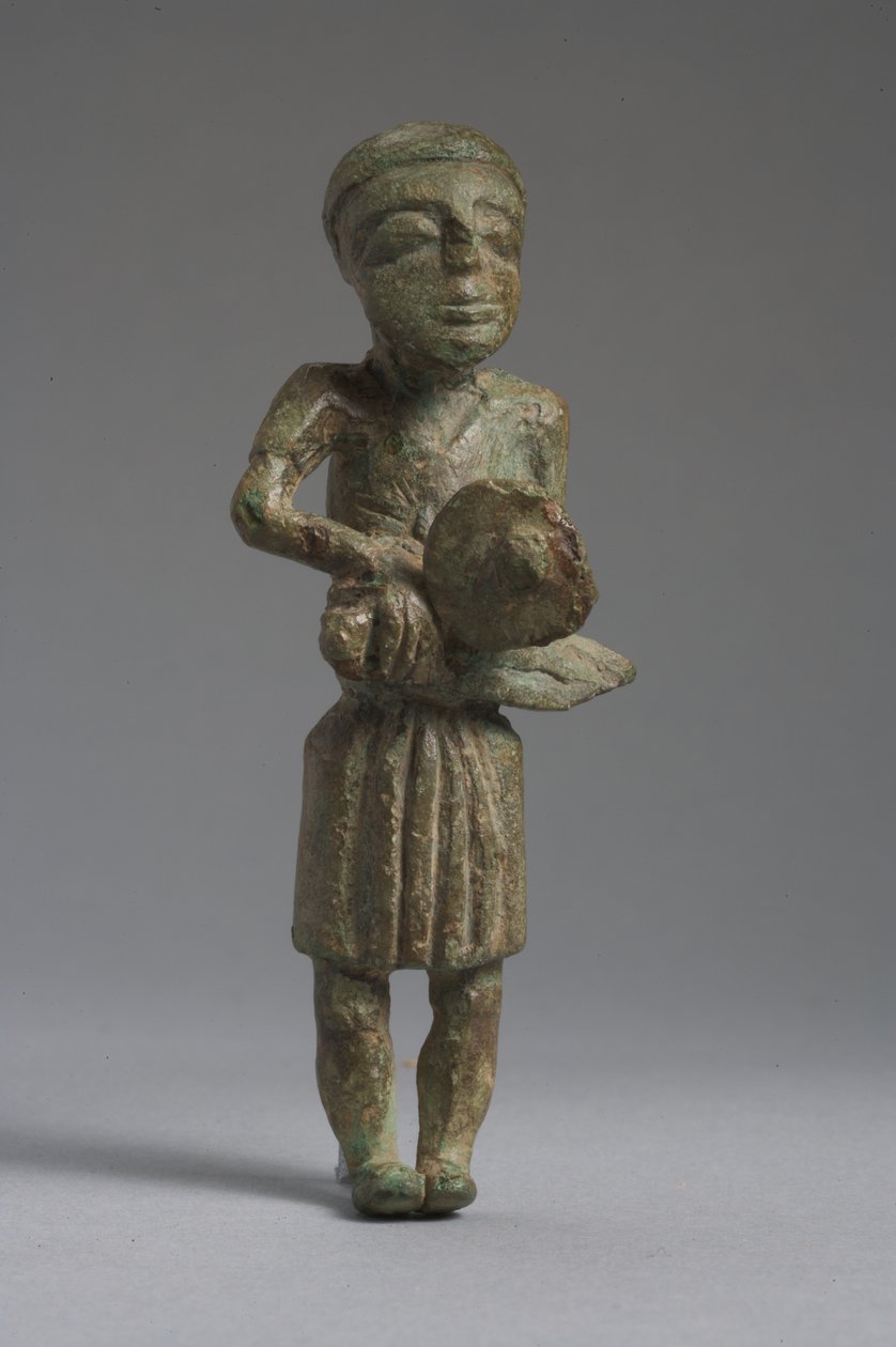 Statuette af en kriger (bronze) af Iberian