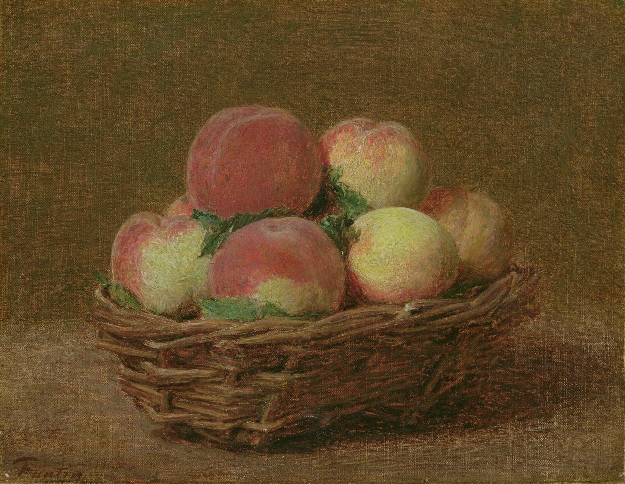 Fersken, 1894 af Ignace Henri Jean Fantin Latour