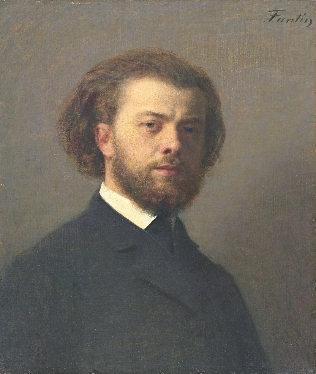 Selvportræt af Ignace Henri Jean Fantin Latour