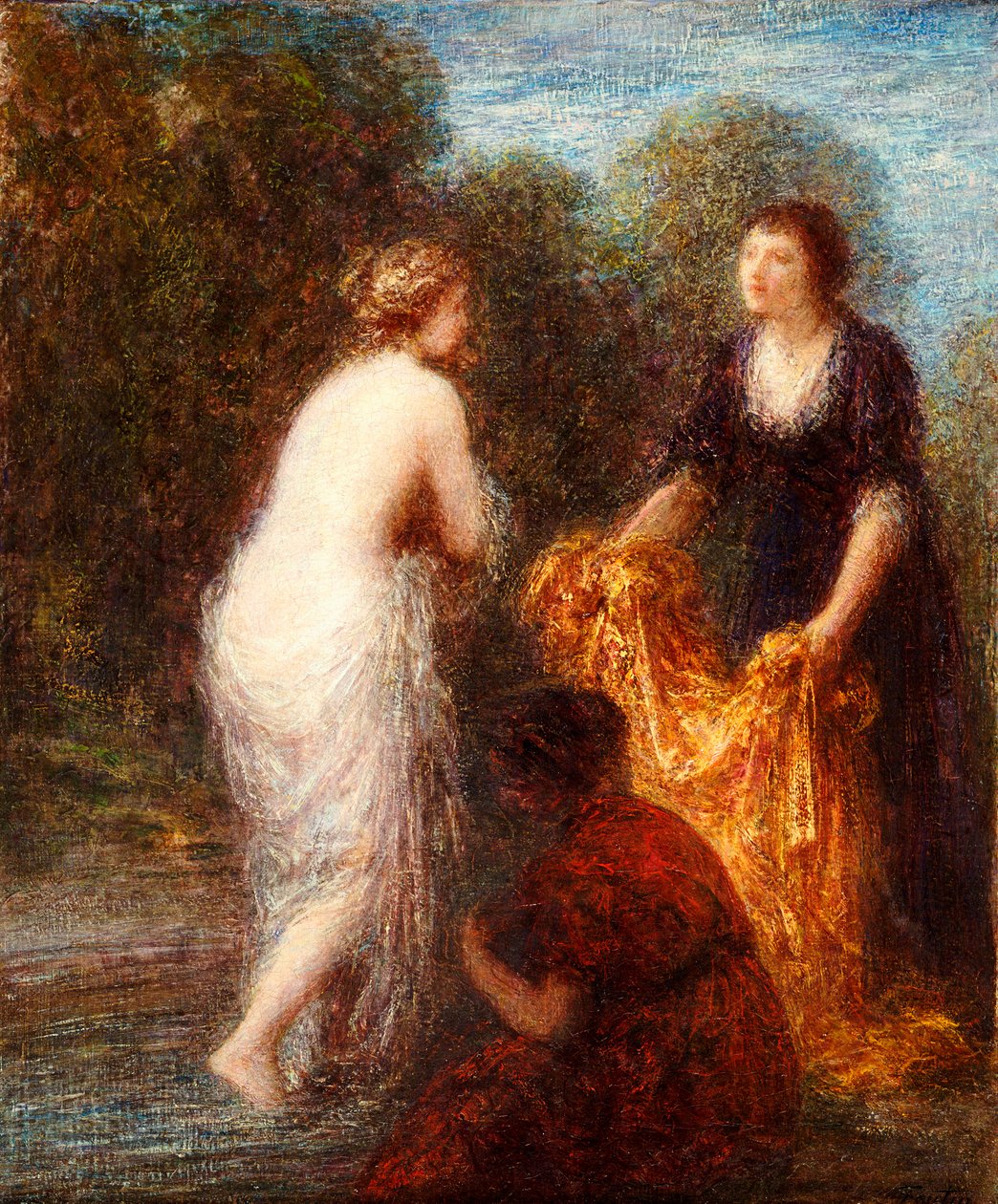 Efter Badet af Ignace Henri Jean Fantin Latour