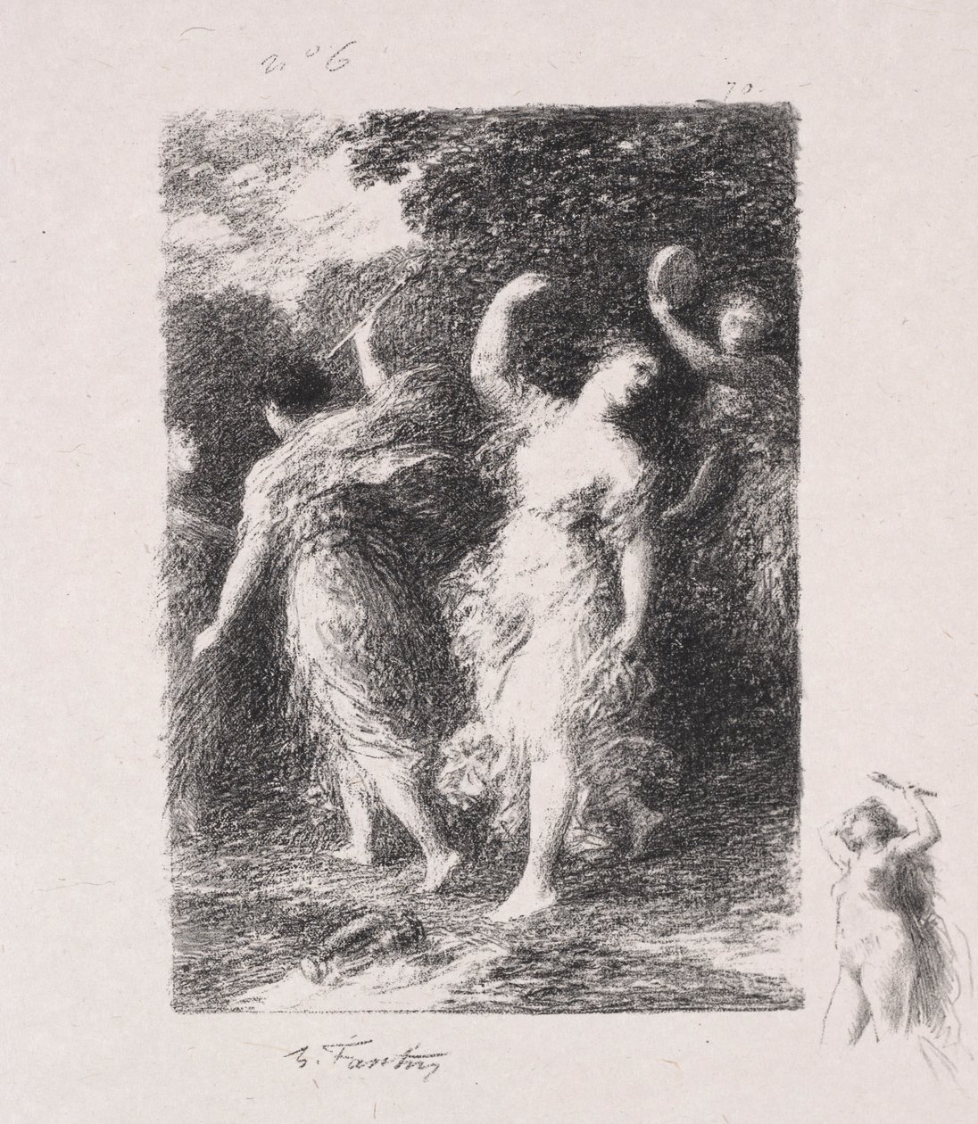 Bacchus. af Ignace Henri Jean Fantin Latour