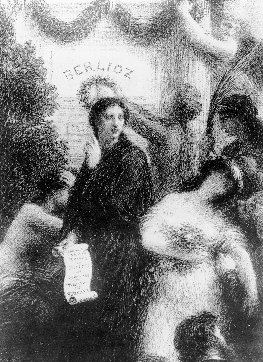 Berlioz, eller Fødselsdagen, 1876 af Ignace Henri Jean Fantin Latour