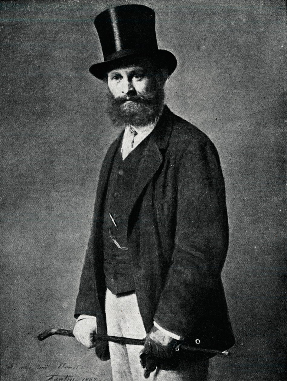 Edouard Manet. Fra Fantin-Latours portræt, 1901 af Ignace Henri Jean Fantin Latour