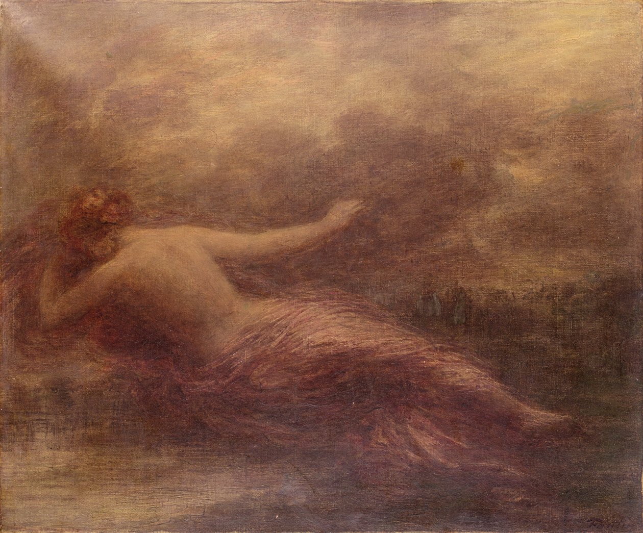 Nat af Ignace Henri Jean Fantin Latour
