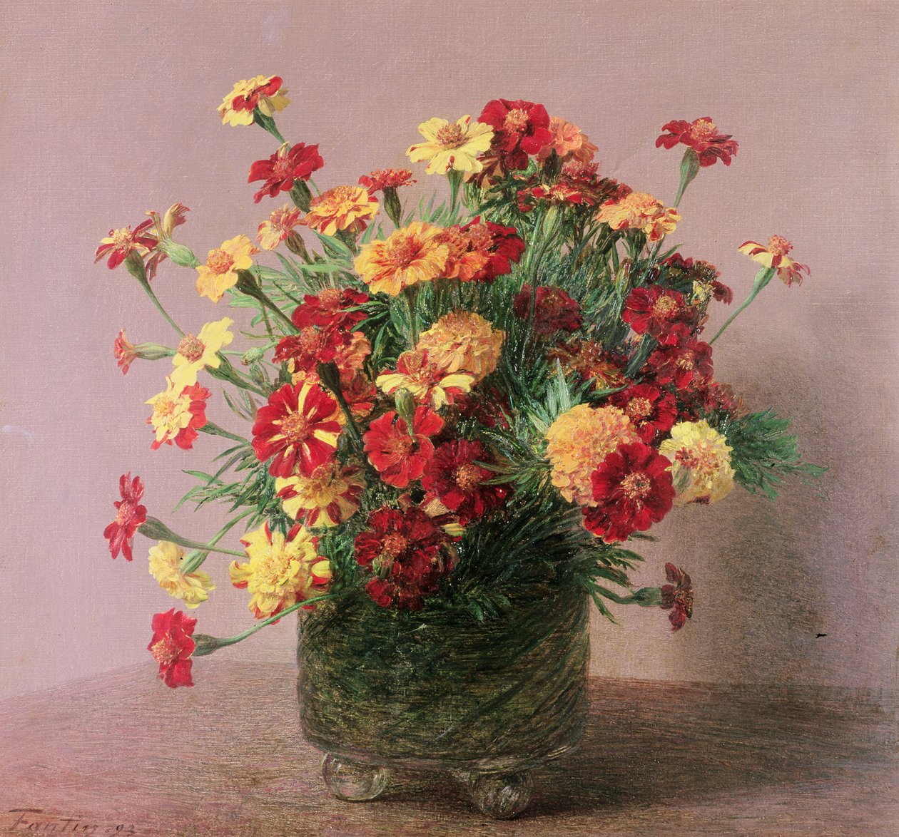 Morgenfruer, 1893 af Ignace Henri Jean Fantin Latour