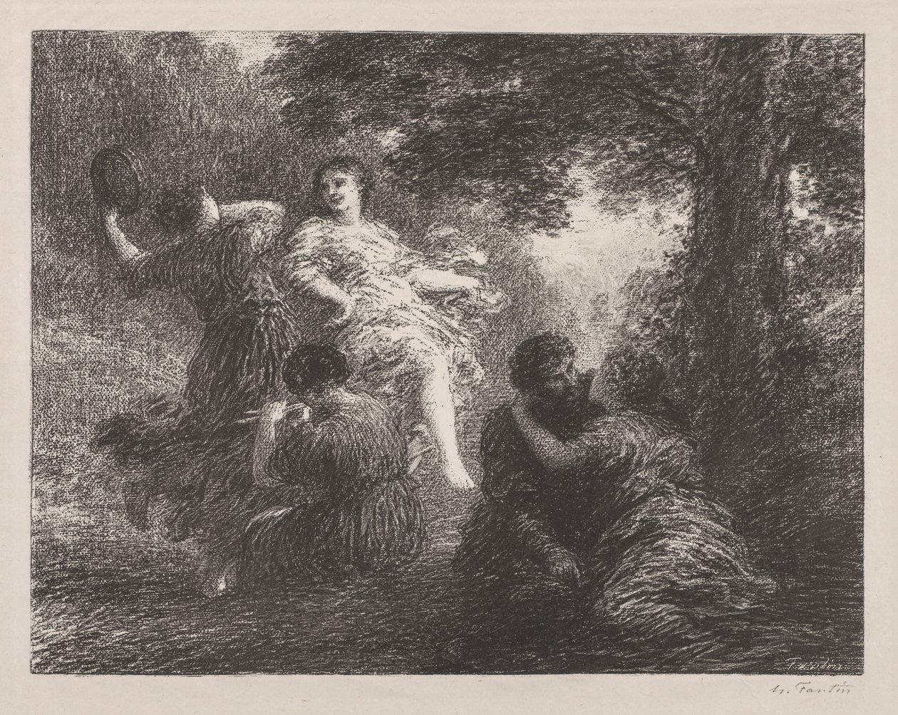 Pastoral. af Ignace Henri Jean Fantin Latour