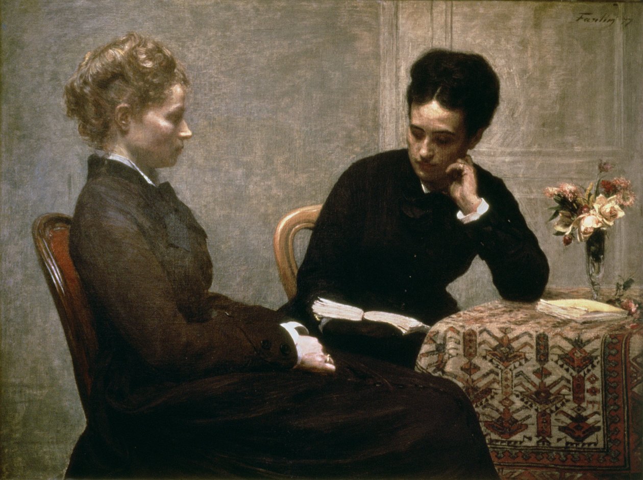 Læsning af Ignace Henri Jean Fantin Latour