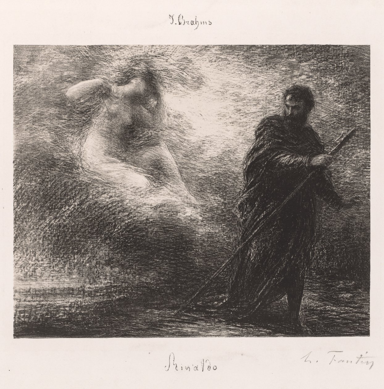 Rinaldo, 1881. af Ignace Henri Jean Fantin Latour