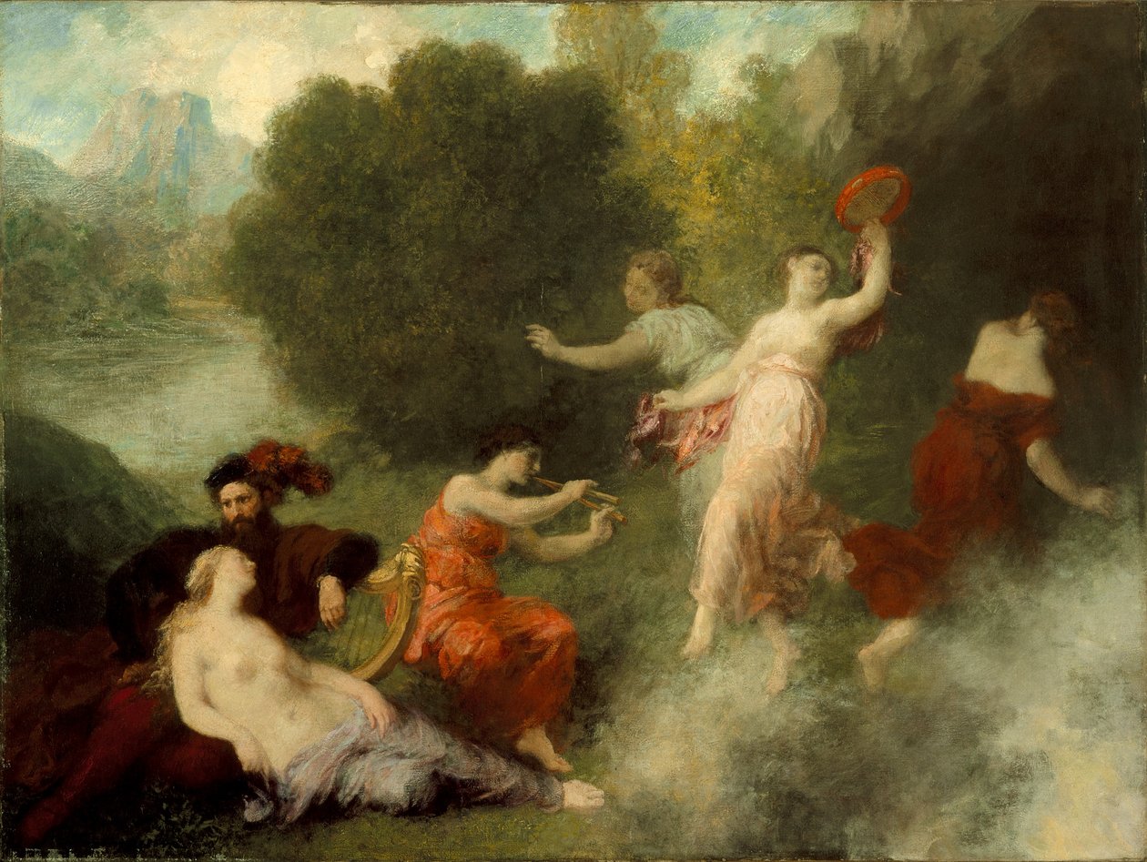 Tannhäuser på Venusberg, 1864 af Ignace Henri Jean Fantin Latour