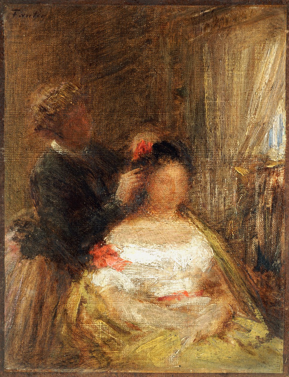Frisøren af Ignace Henri Jean Fantin Latour
