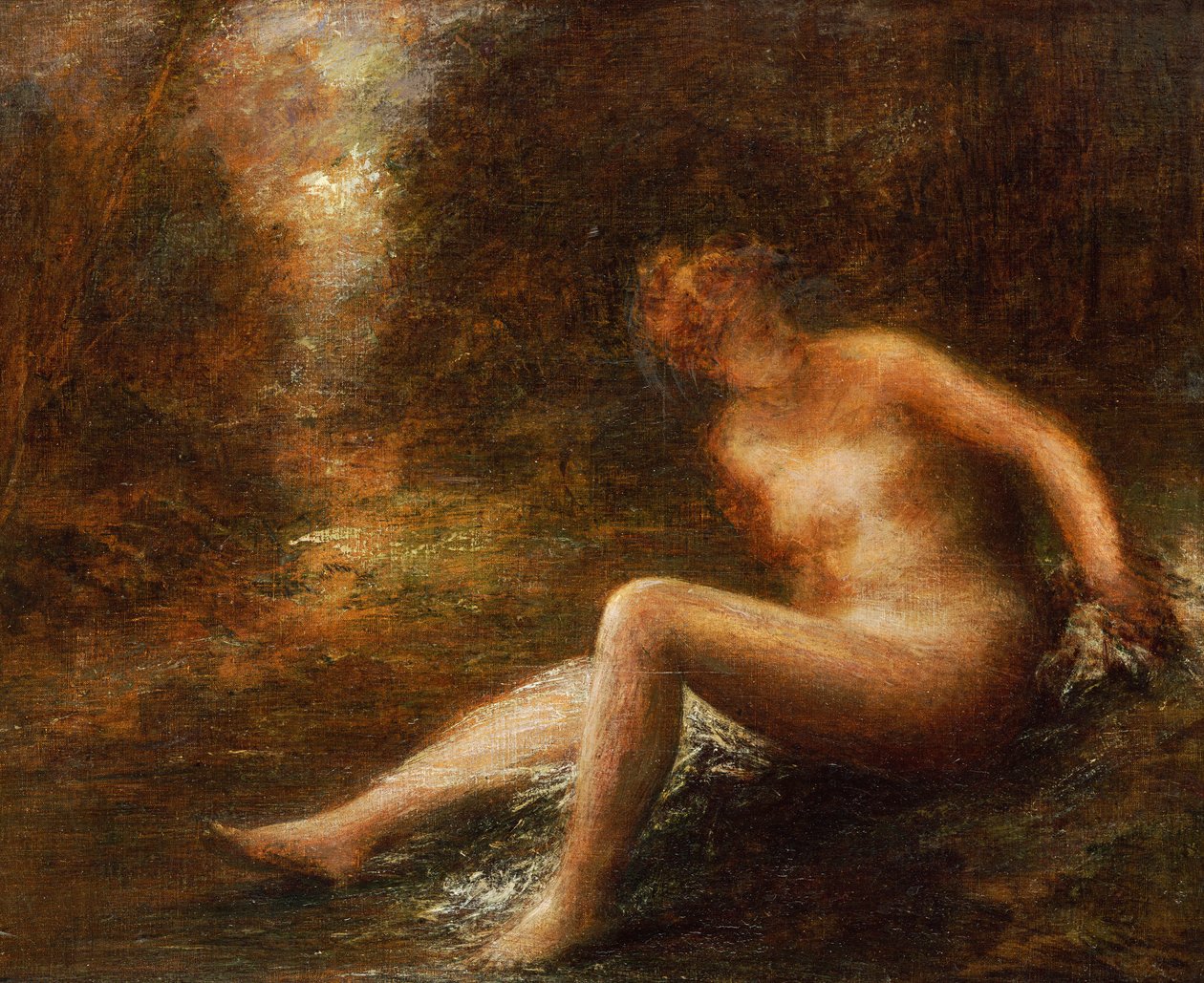 Jægerinden af Ignace Henri Jean Fantin Latour