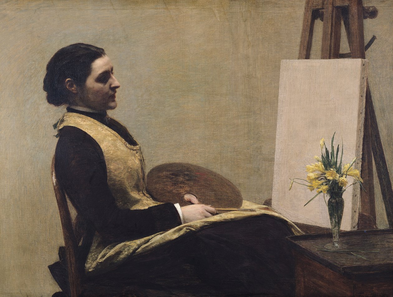 Studiet af Ignace Henri Jean Fantin Latour