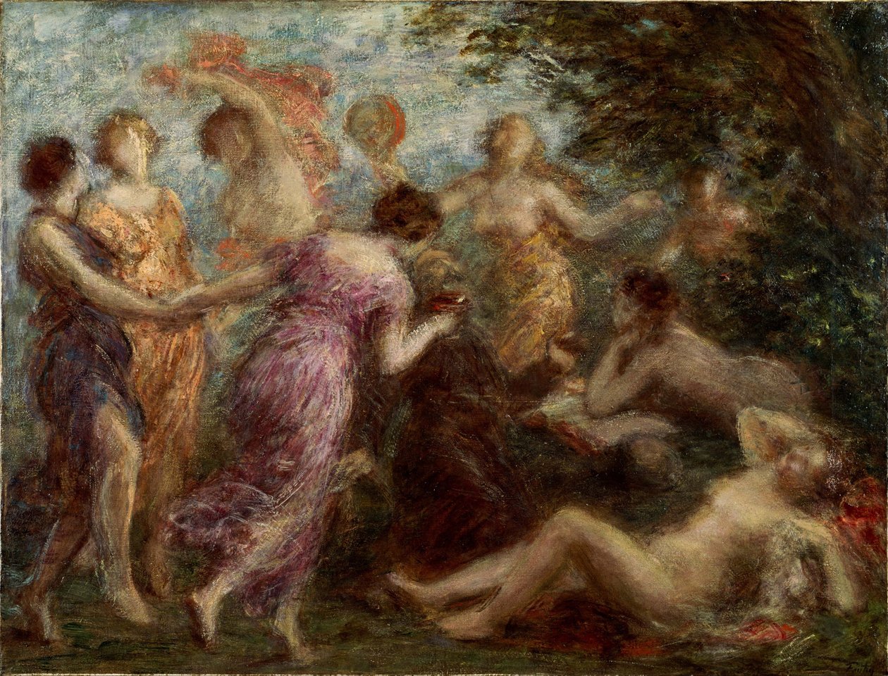 Sankt Anthonys fristelse af Ignace Henri Jean Fantin Latour