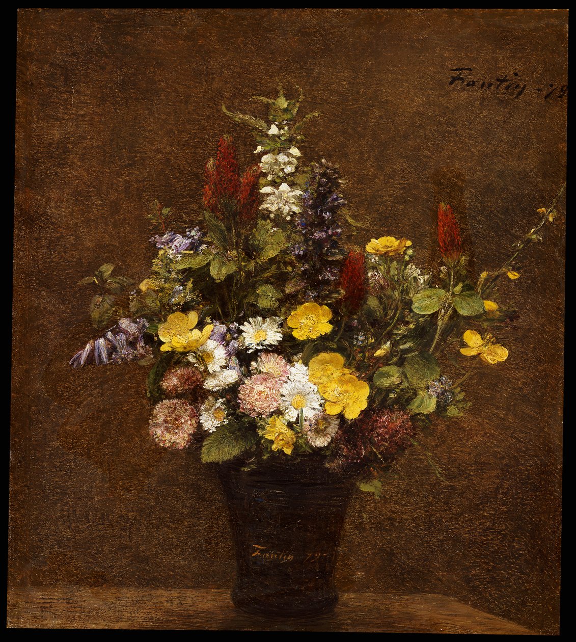 Vilde Blomster af Ignace Henri Jean Fantin Latour