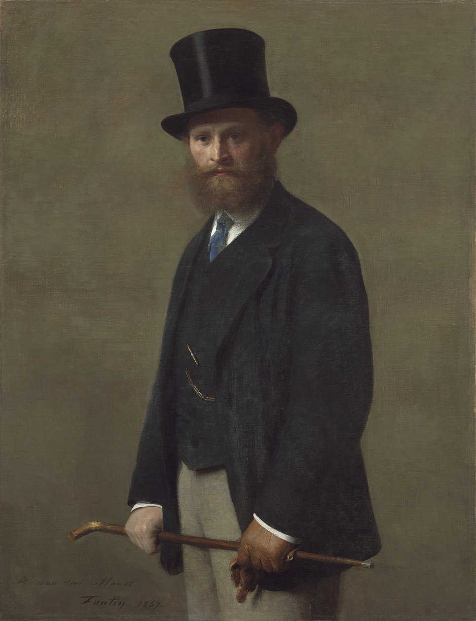 Edouard Manet, 1867 af Ignace Henri Jean Fantin Latour