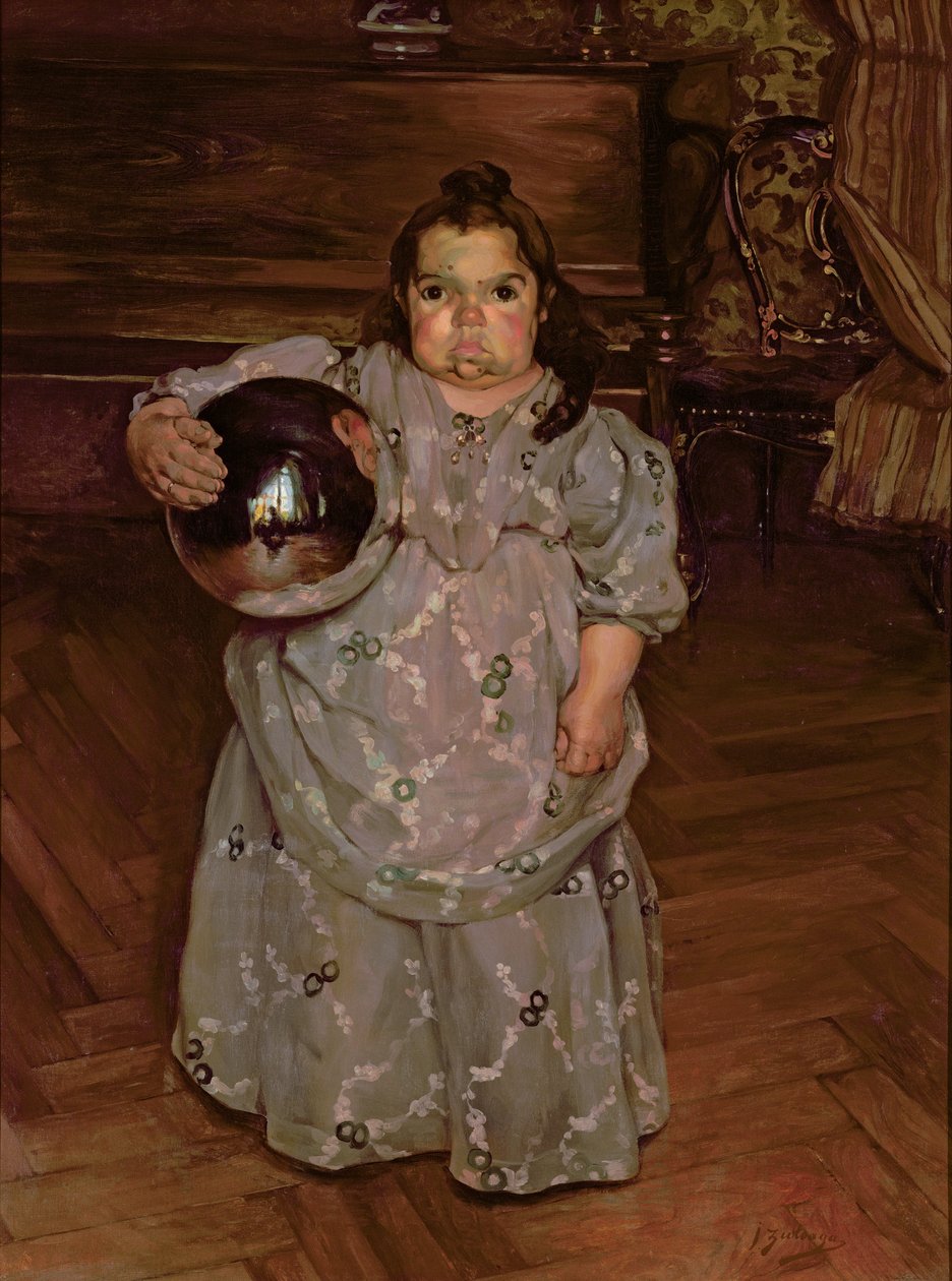 Dværgen Dona Mercedes, 1899 af Ignacio Zuloaga y Zabaleta