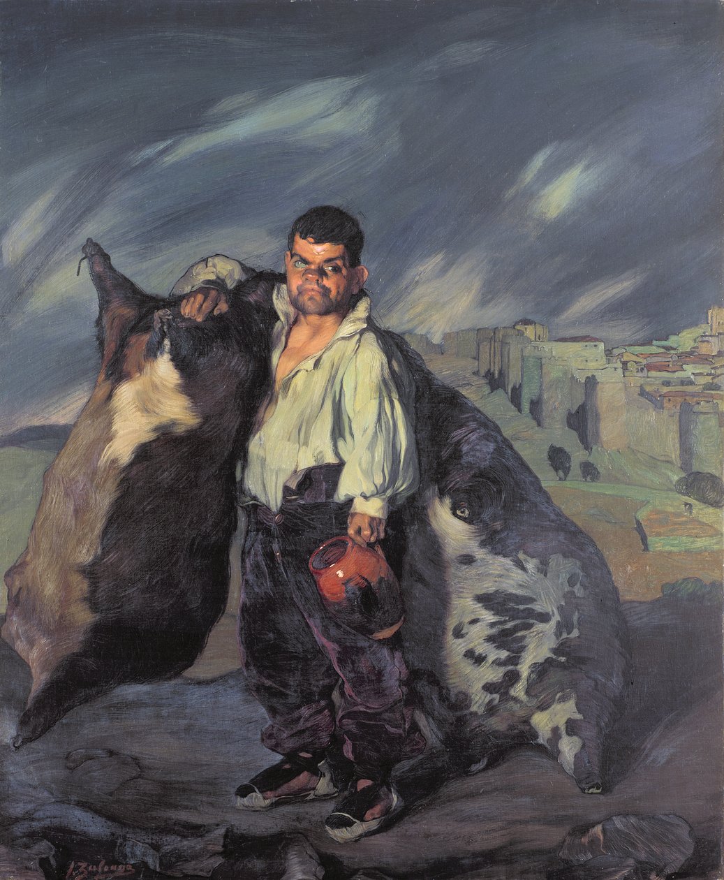 Dværgen Gregory, 1908 af Ignacio Zuloaga y Zabaleta