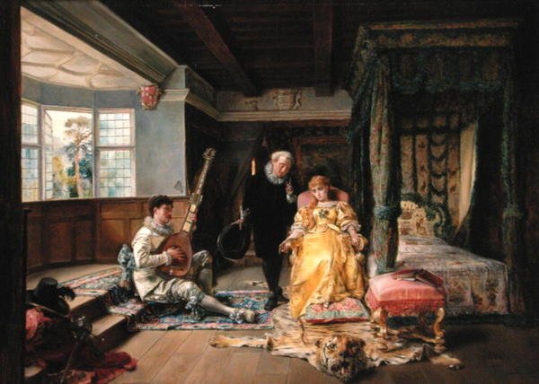 Lægebesøget af Ignacio Leon y Escosura