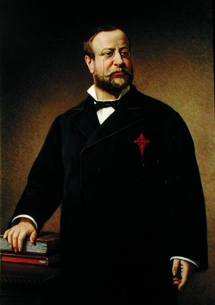 Portræt af Francisco de Borja Queipo de Llano y Gayoso de los Cobos (olie på lærred) af Ignacio Suarez Llanos