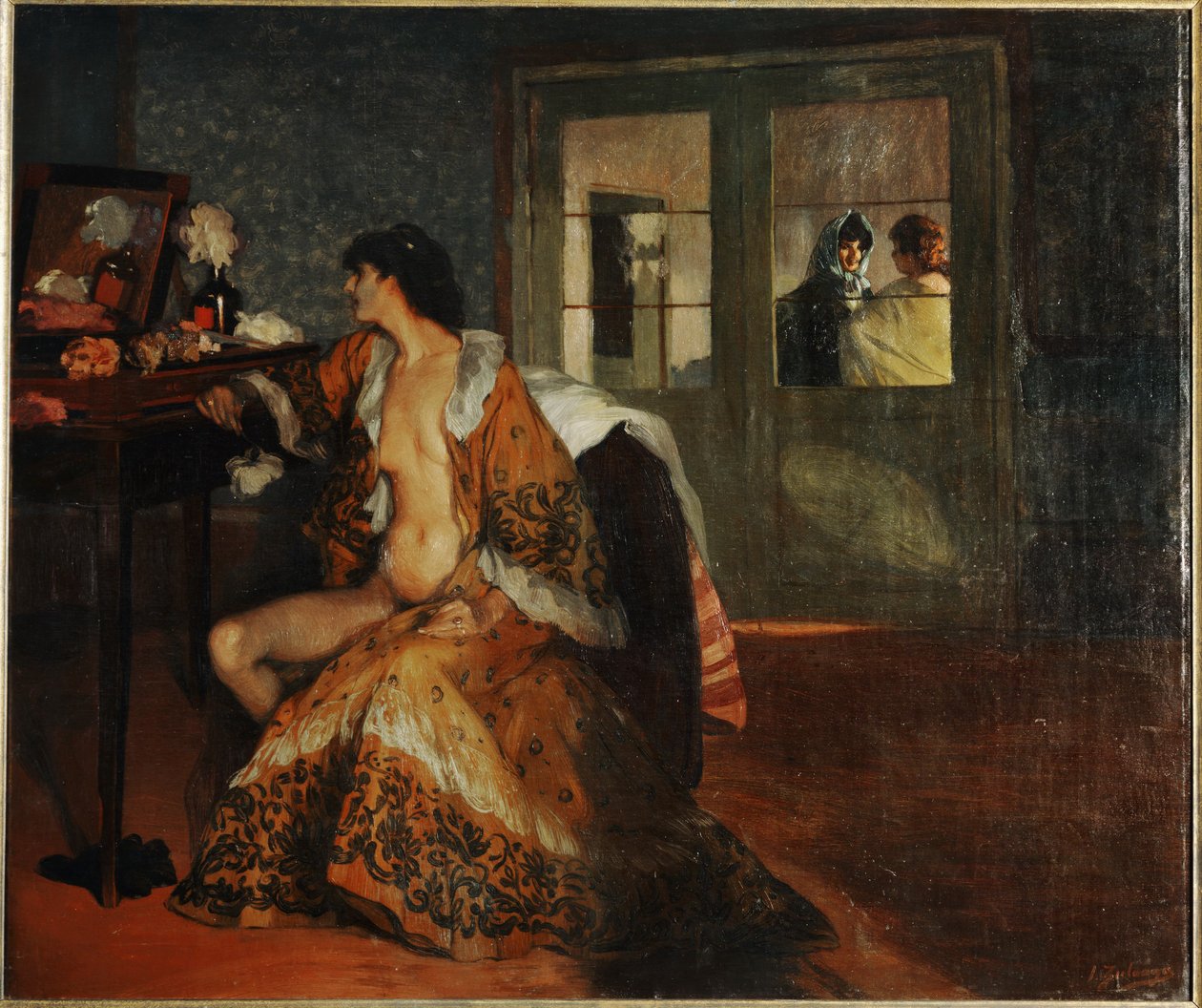 Celestina ... (maleri på lærred) af Ignacio Zuloaga y Zabaleta