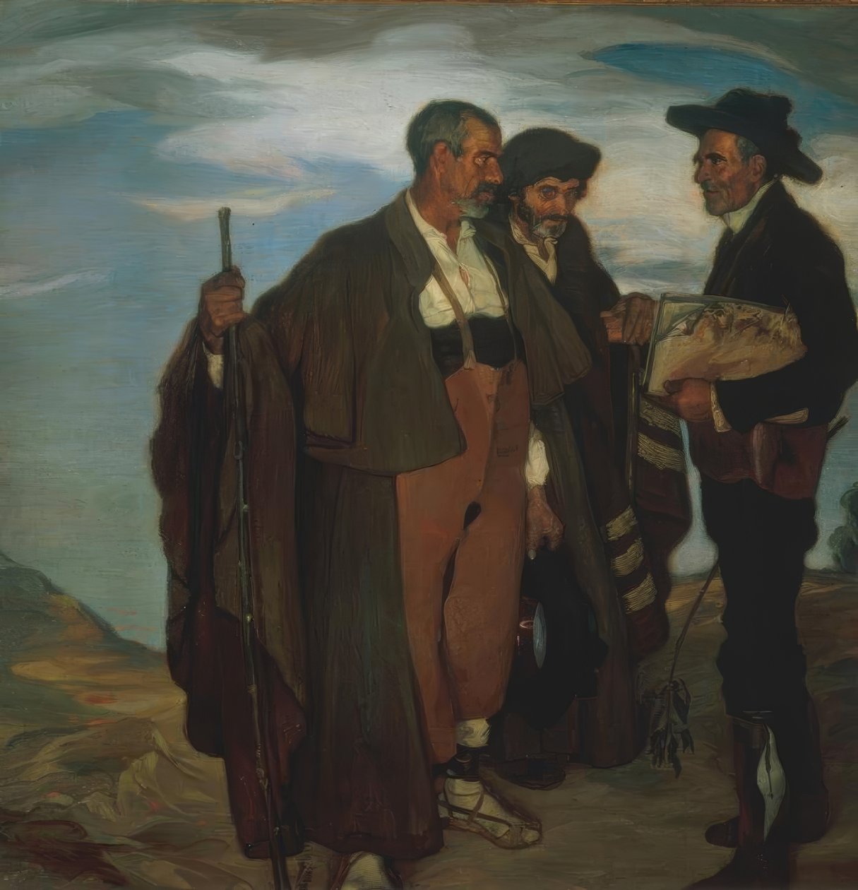 Torquemadas borgmester og hans rådsmedlemmer af Ignacio Zuloaga y Zabaleta