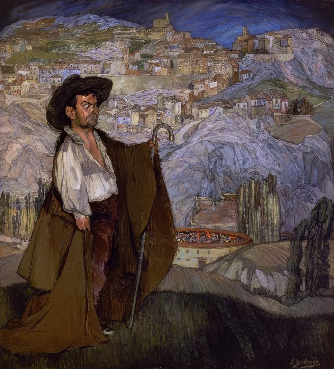 DVARGEN GREGORIO "EL BOTERO" I SEPULVEDA – 1908 af Ignacio Zuloaga y Zabaleta