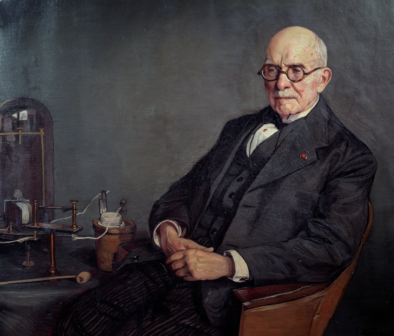 Portrait of Edouard Branlydani af Ignacio Zuloaga y Zabaleta