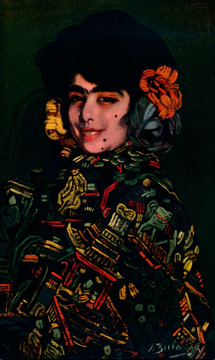 Spansk pige, 1907, 1932 af Ignacio Zuloaga y Zabaleta