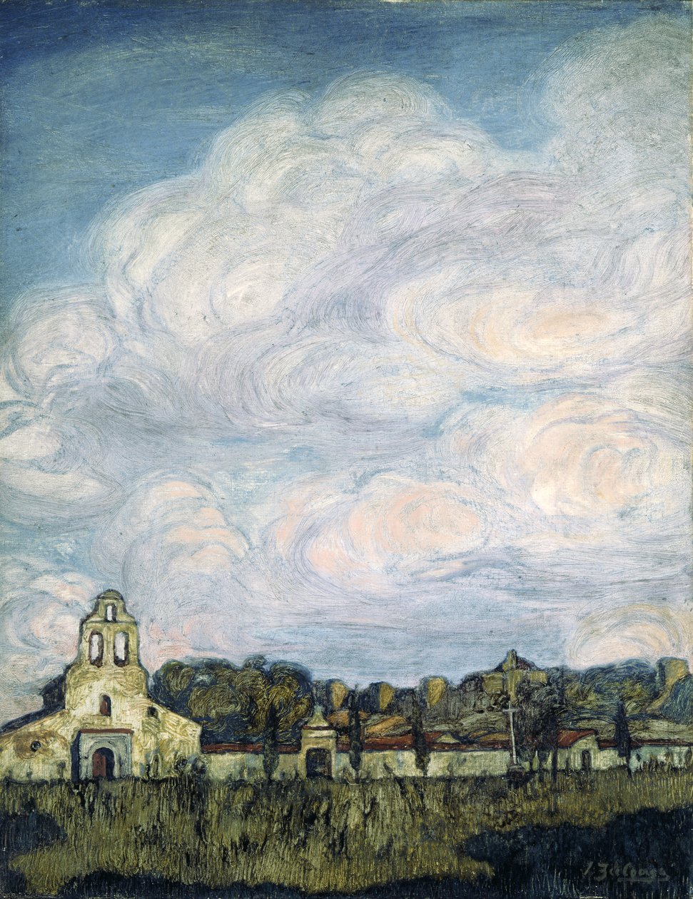 Kirkegården i Avila, 19./20. århundrede af Ignacio Zuloaga y Zabaleta