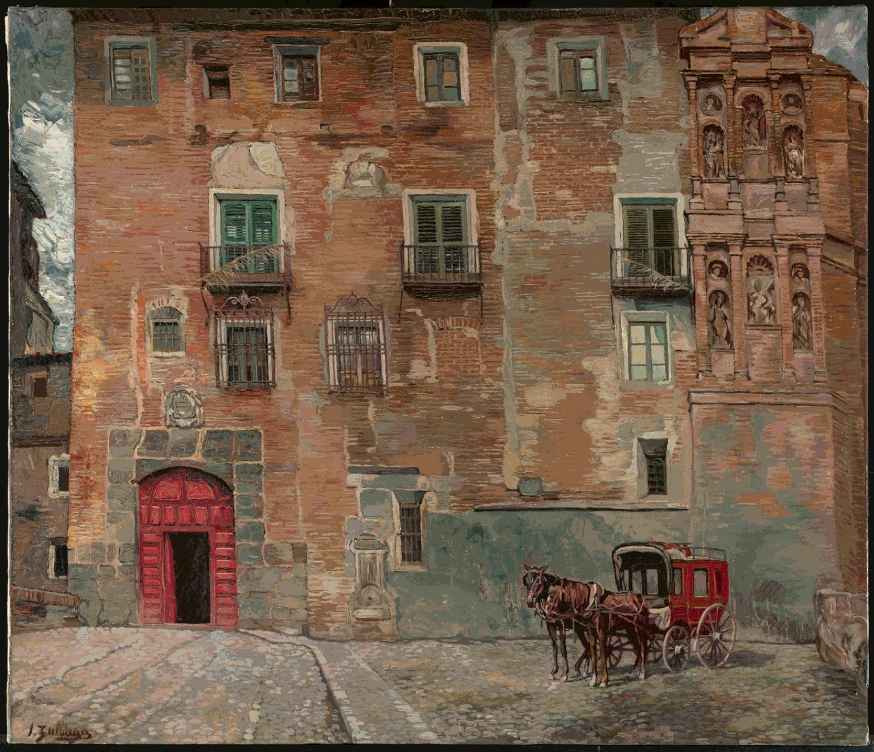 House of the Bishop of Tarazona, begyndelsen af ​​1930