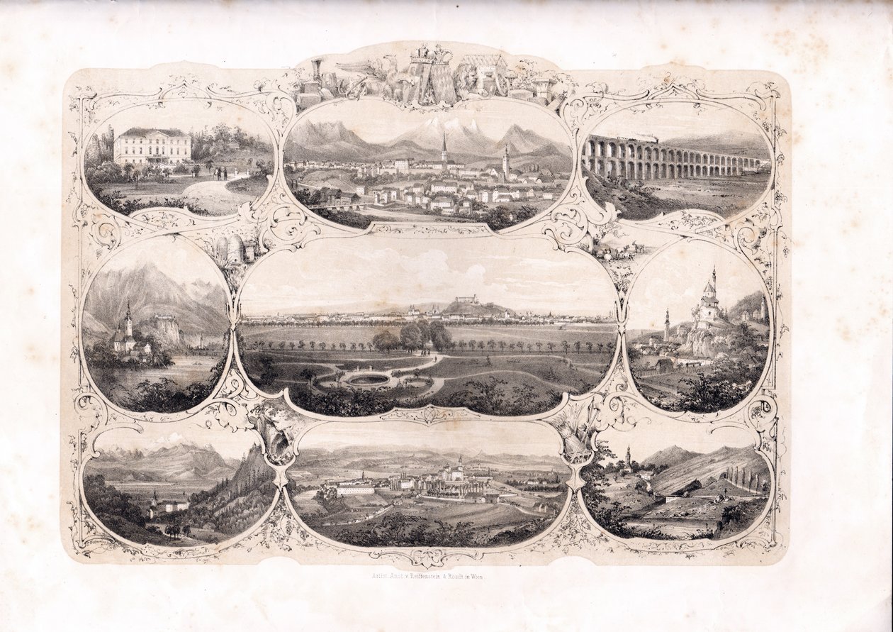 Ljubljana af Ignaz von Kleinmayr