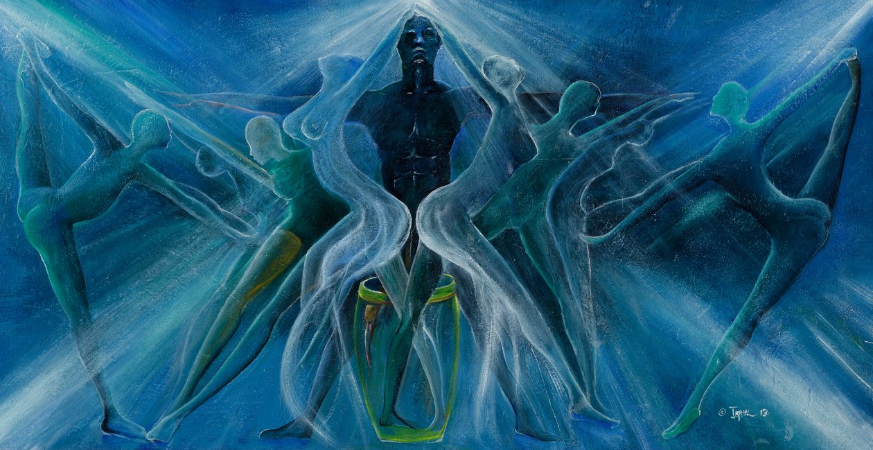 Dansegruppe af Ikahl Beckford