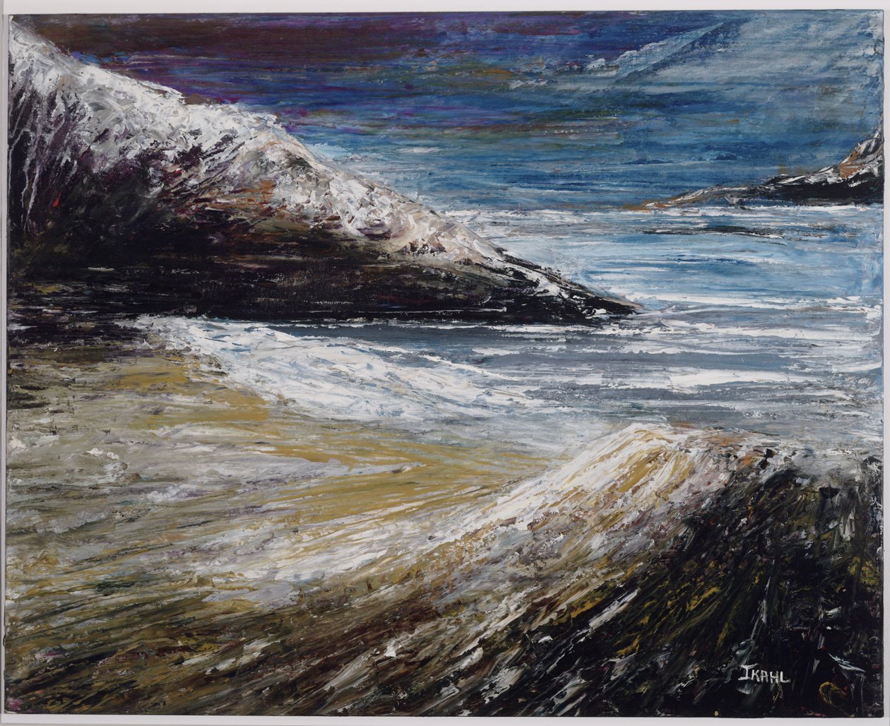 Tranquil, 2005 (olie på syrefrit bord) af Ikahl Beckford