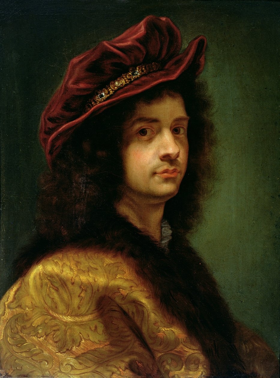 Selvportræt, 1667 af Il Baciccio