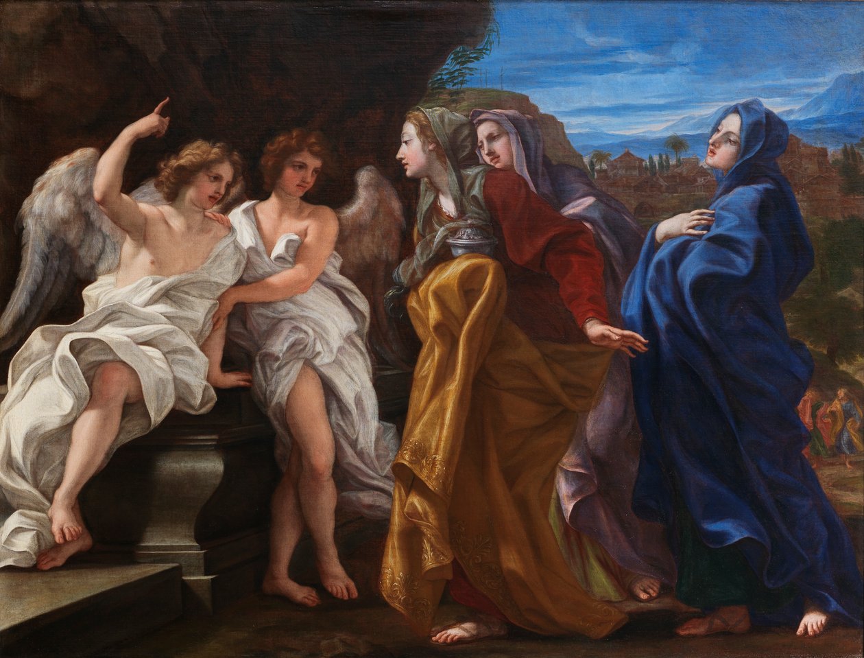 De tre Mariaer ved graven, ca. 168485 af Il Baciccio
