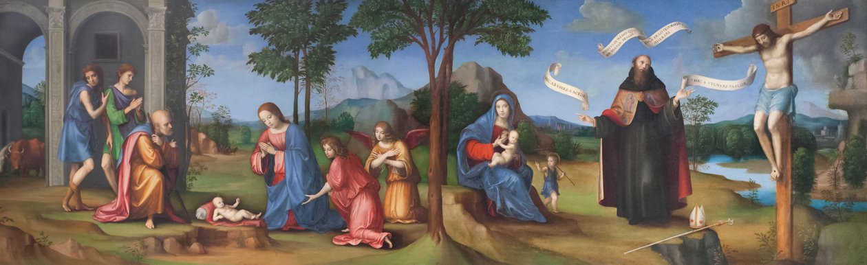Augustins vision af Il (1450-1517) Francia
