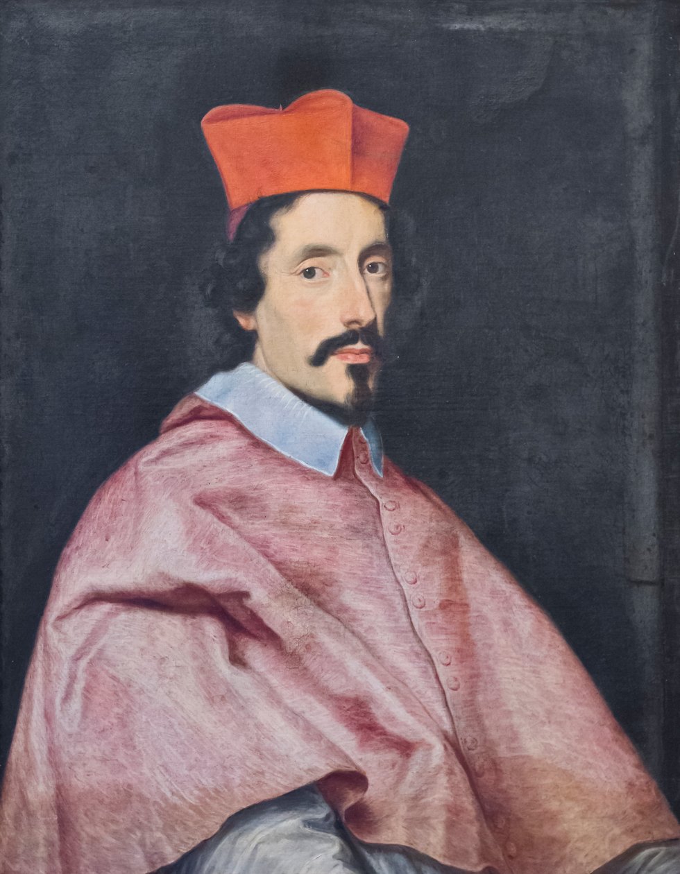 Portræt af kardinal Neri Corsini senior af Il (1639 1709) Baciccio