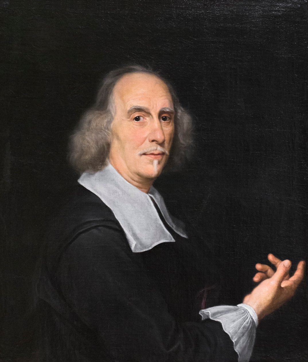 Portræt af Gian Lorenzo Bernini (olie på lærred) af Il (1639 1709) Baciccio